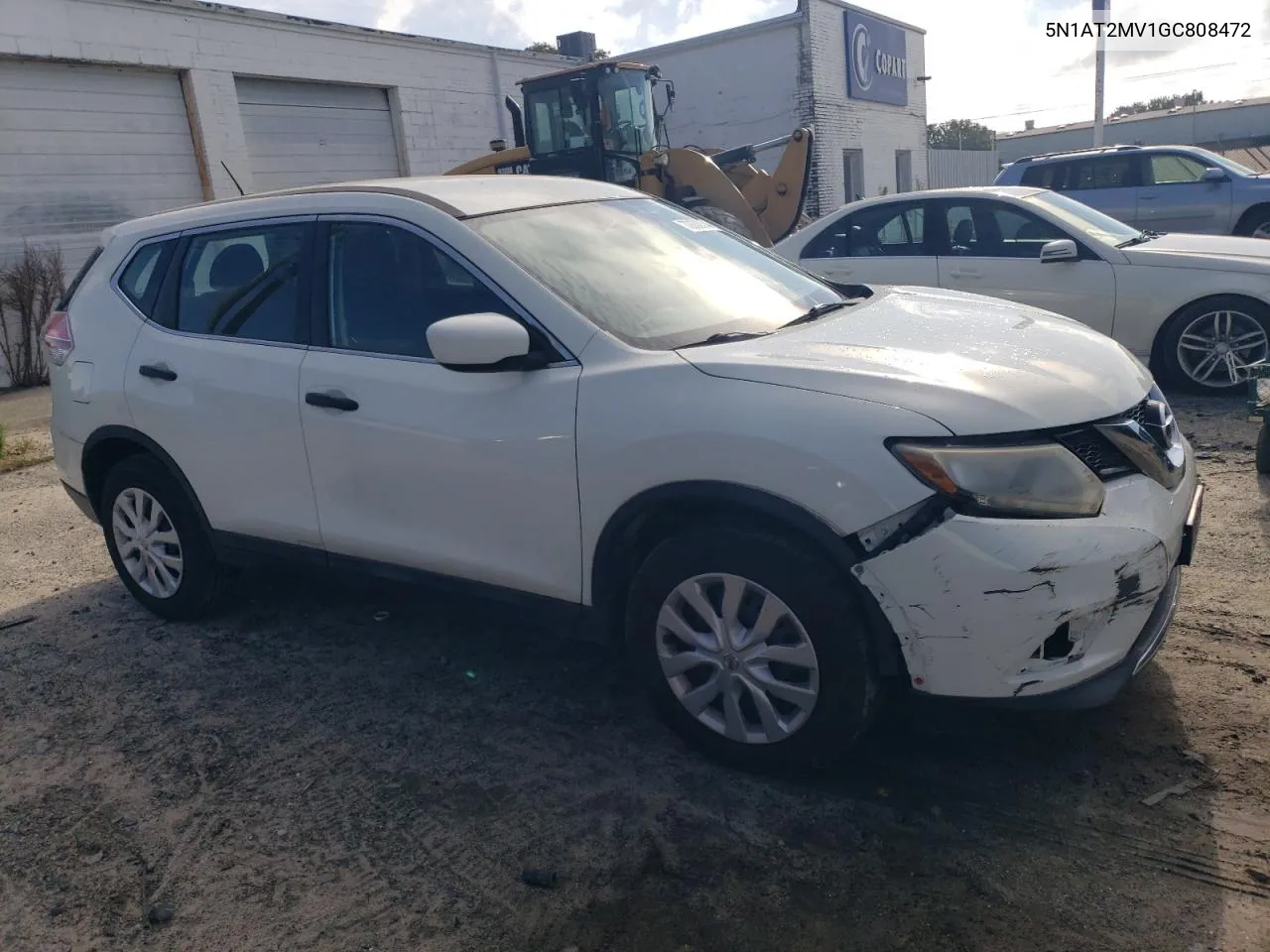 2016 Nissan Rogue S VIN: 5N1AT2MV1GC808472 Lot: 72033874