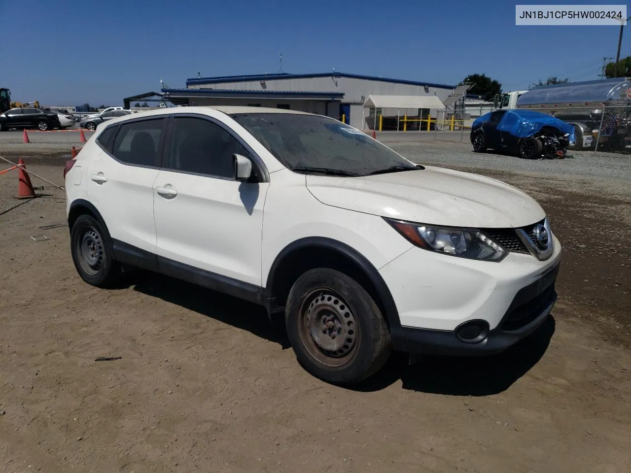 2017 Nissan Rogue Sport S VIN: JN1BJ1CP5HW002424 Lot: 68556404