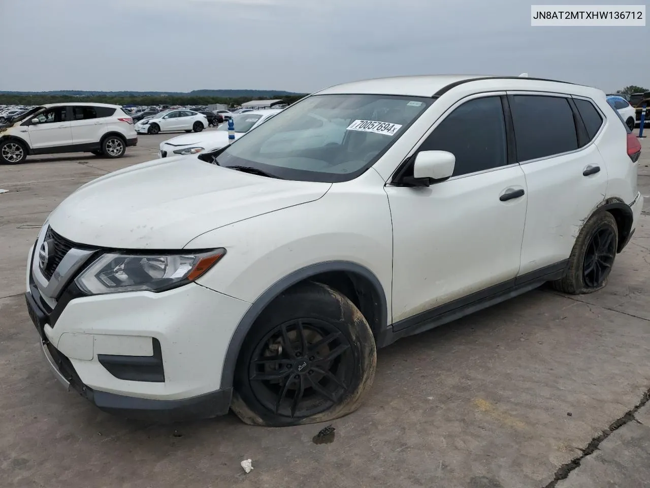 JN8AT2MTXHW136712 2017 Nissan Rogue S