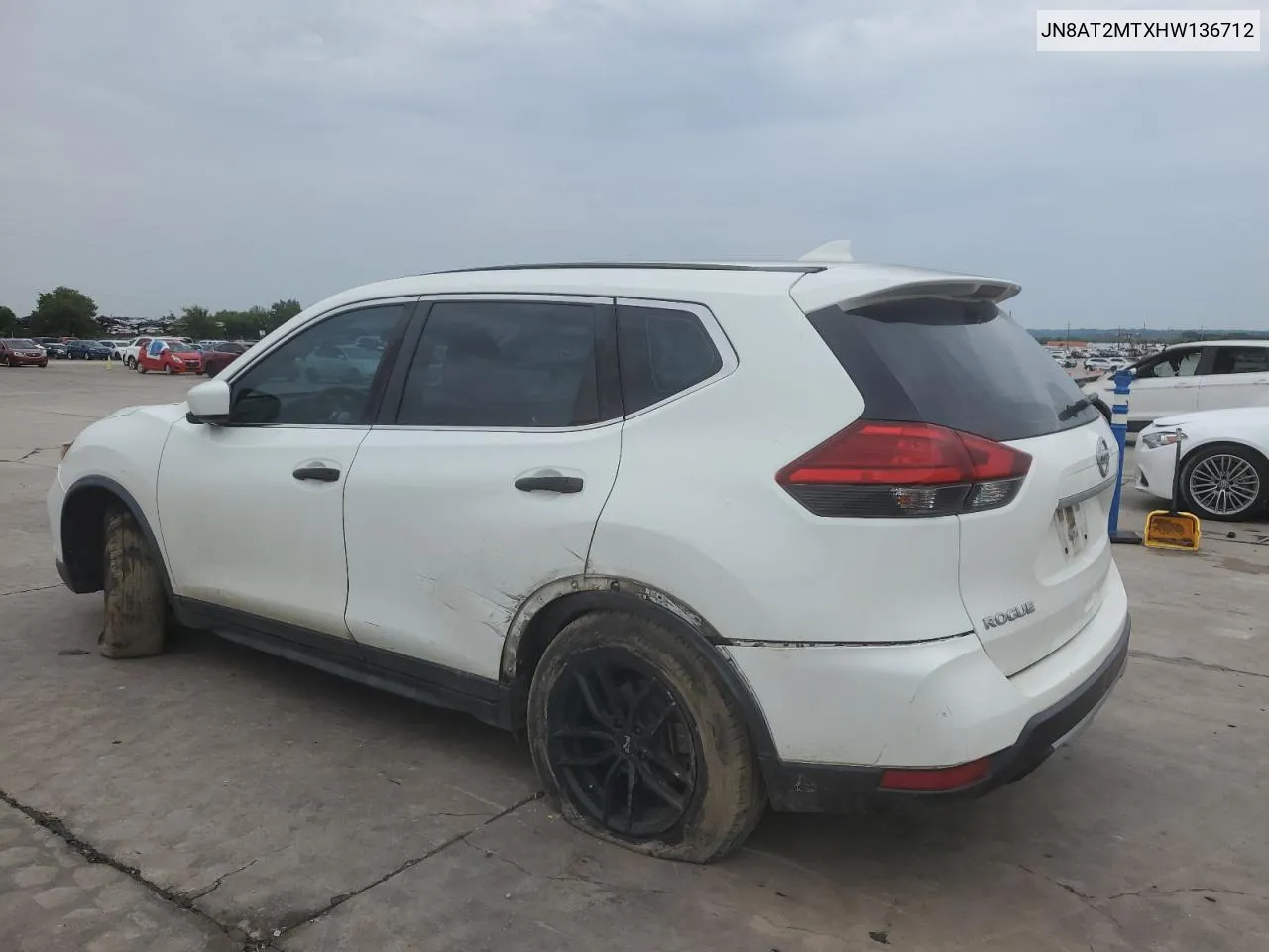 JN8AT2MTXHW136712 2017 Nissan Rogue S