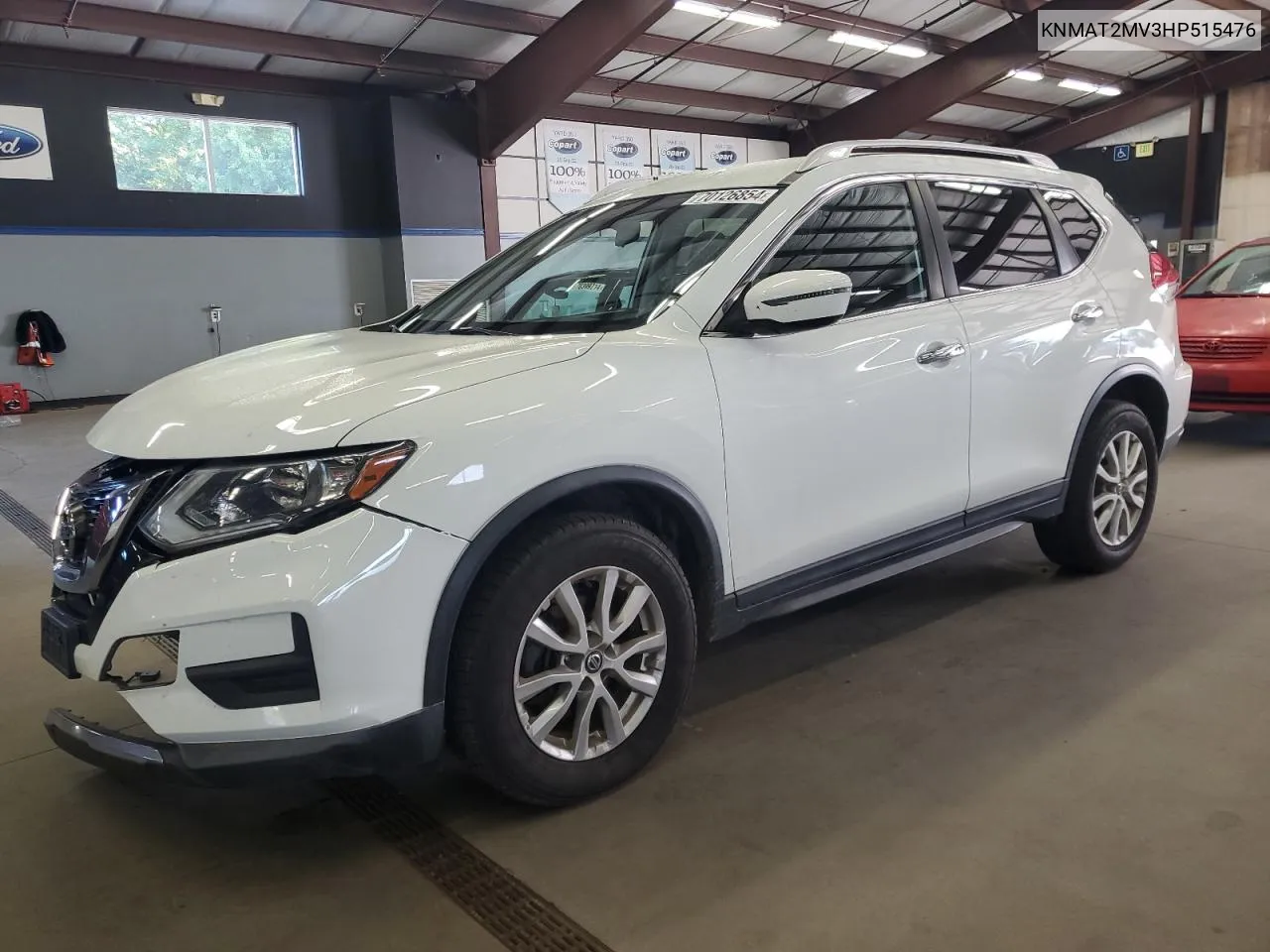 2017 Nissan Rogue S VIN: KNMAT2MV3HP515476 Lot: 70126854