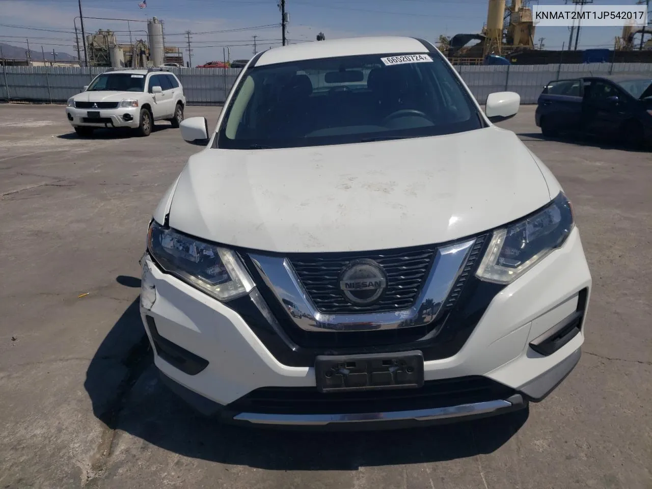 2018 Nissan Rogue S VIN: KNMAT2MT1JP542017 Lot: 66520724