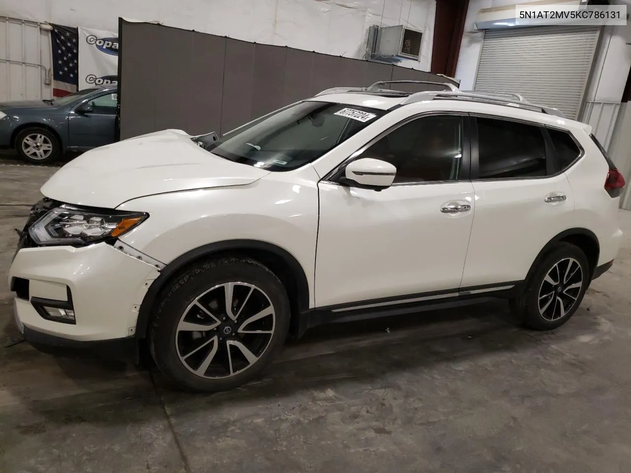 2019 Nissan Rogue S VIN: 5N1AT2MV5KC786131 Lot: 67757224