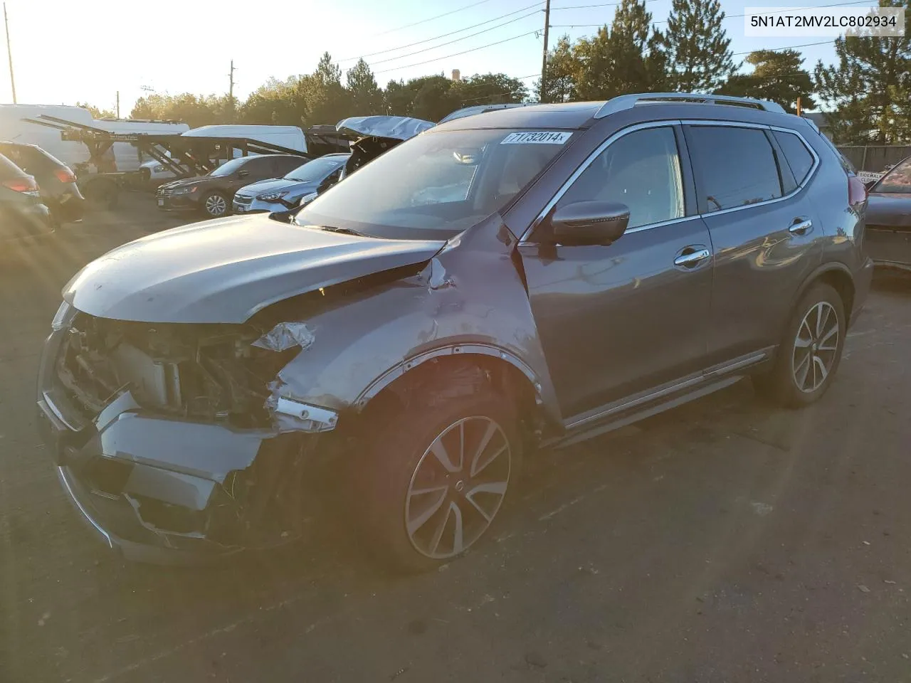 5N1AT2MV2LC802934 2020 Nissan Rogue S