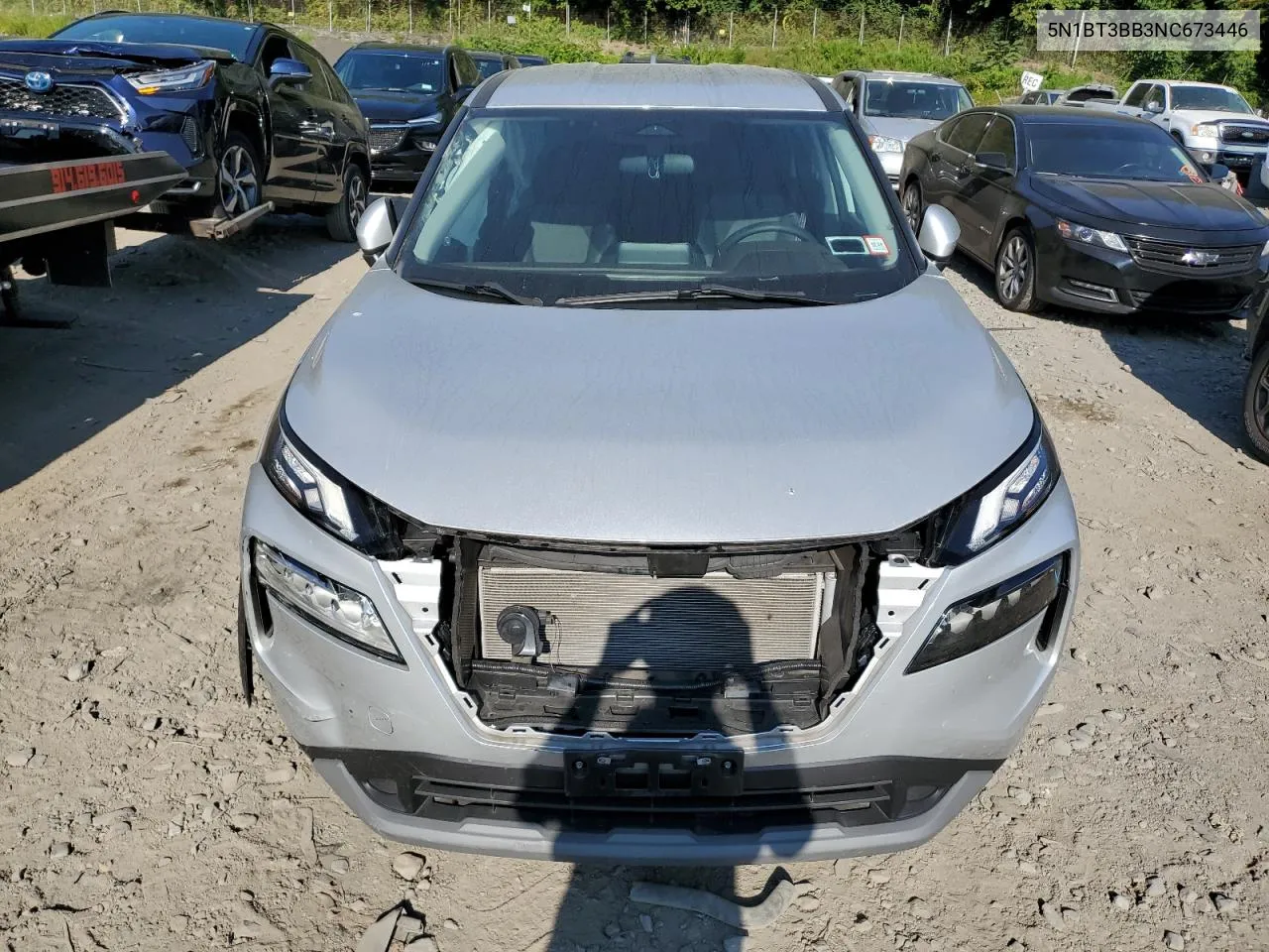 5N1BT3BB3NC673446 2022 Nissan Rogue Sv