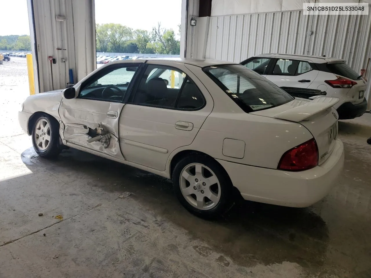 2005 Nissan Sentra 1.8 VIN: 3N1CB51D25L533048 Lot: 67965784