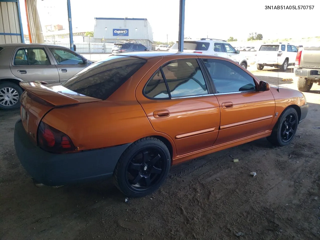 2005 Nissan Sentra Se-R Spec V VIN: 3N1AB51A05L570757 Lot: 71768734