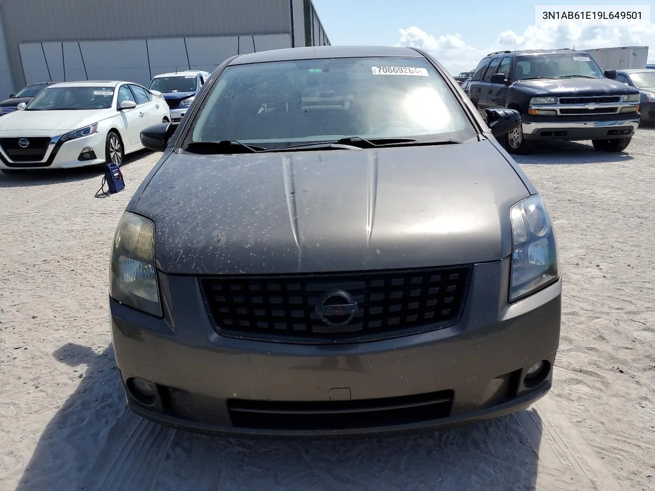 2009 Nissan Sentra 2.0 VIN: 3N1AB61E19L649501 Lot: 70669264