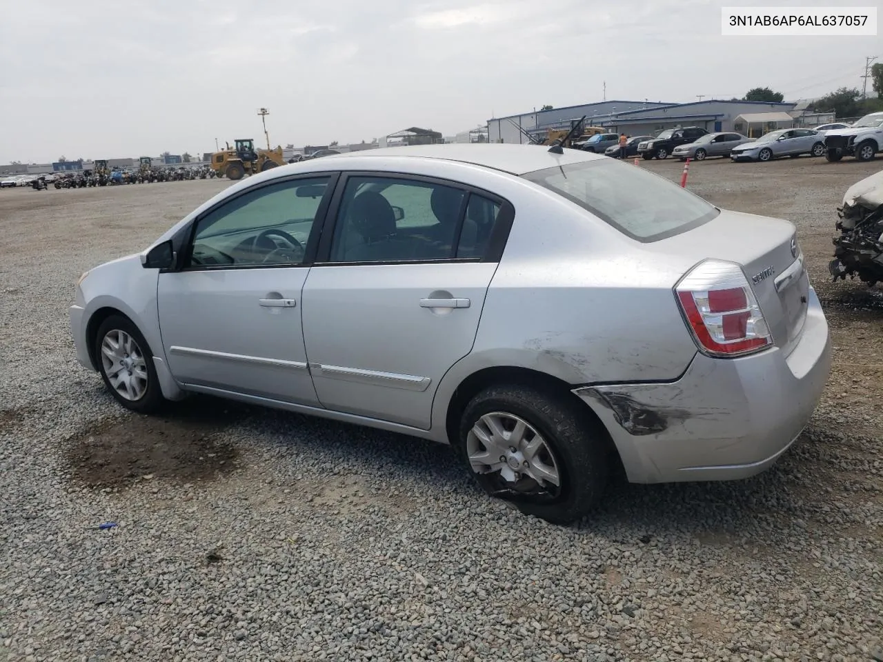 2010 Nissan Sentra 2.0 VIN: 3N1AB6AP6AL637057 Lot: 66420994