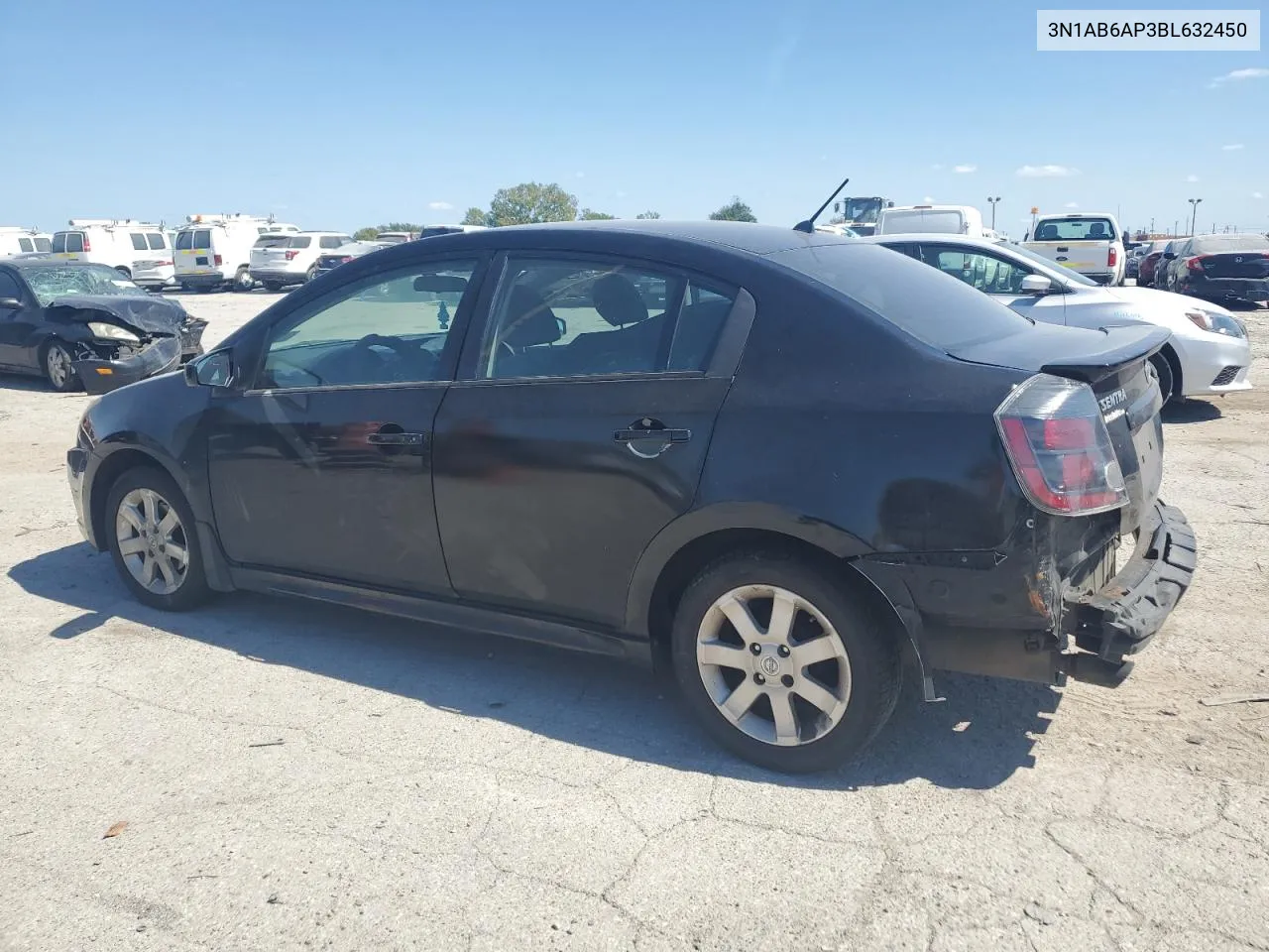 2011 Nissan Sentra 2.0 VIN: 3N1AB6AP3BL632450 Lot: 71648374