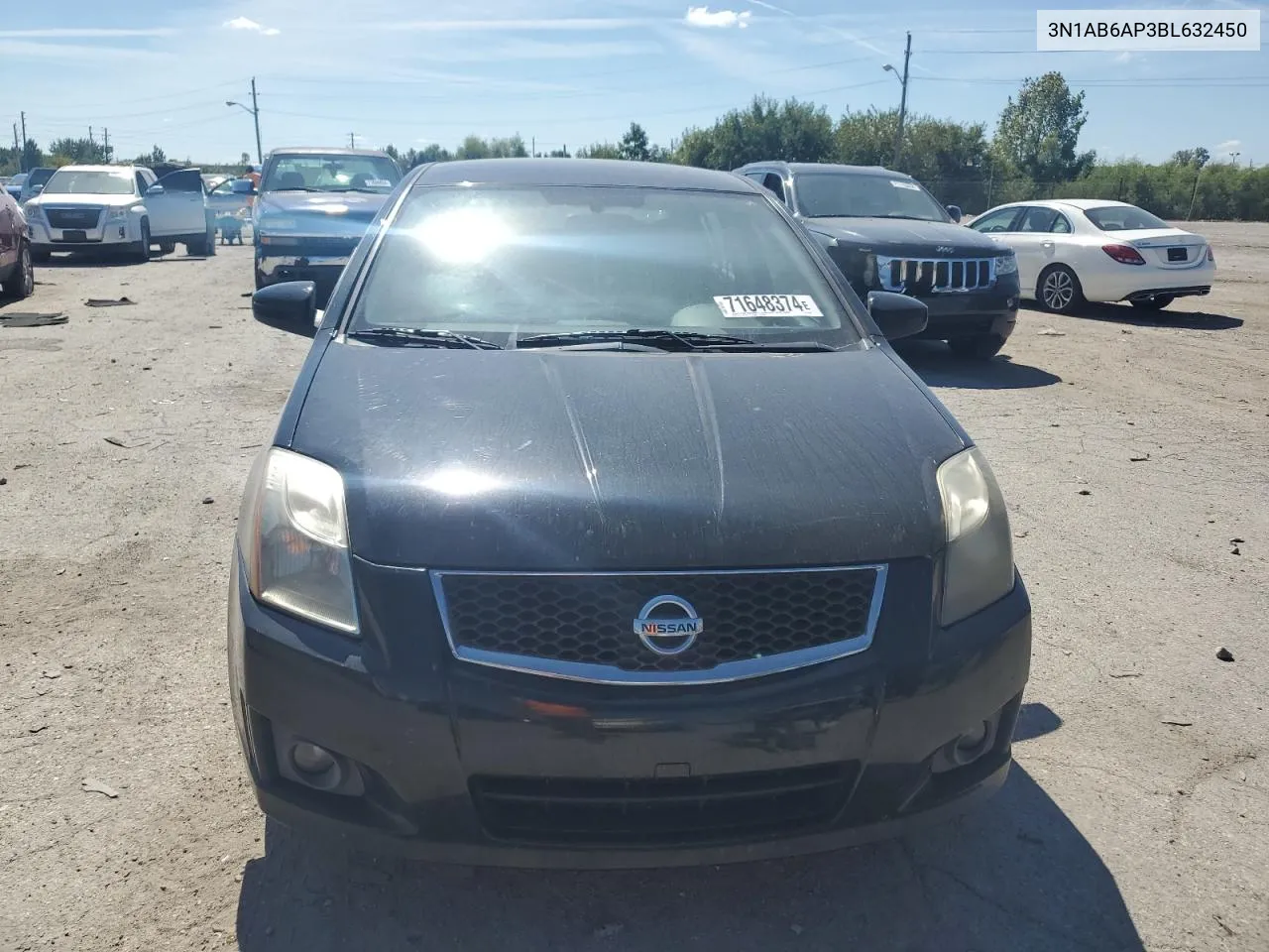 2011 Nissan Sentra 2.0 VIN: 3N1AB6AP3BL632450 Lot: 71648374