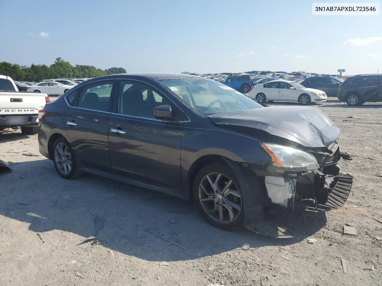 2013 Nissan Sentra S VIN: 3N1AB7APXDL723546 Lot: 66553514