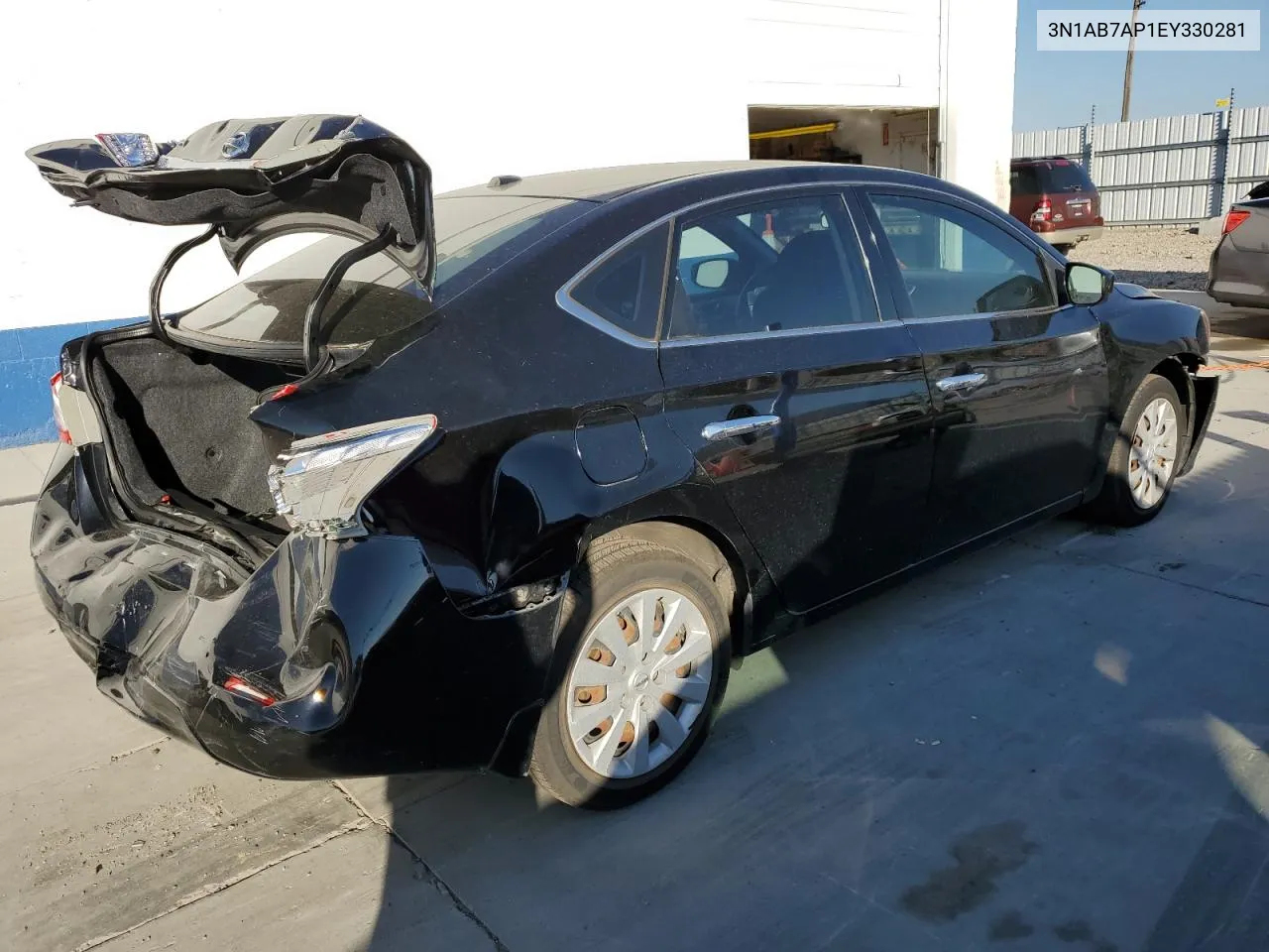 2014 Nissan Sentra S VIN: 3N1AB7AP1EY330281 Lot: 70344704