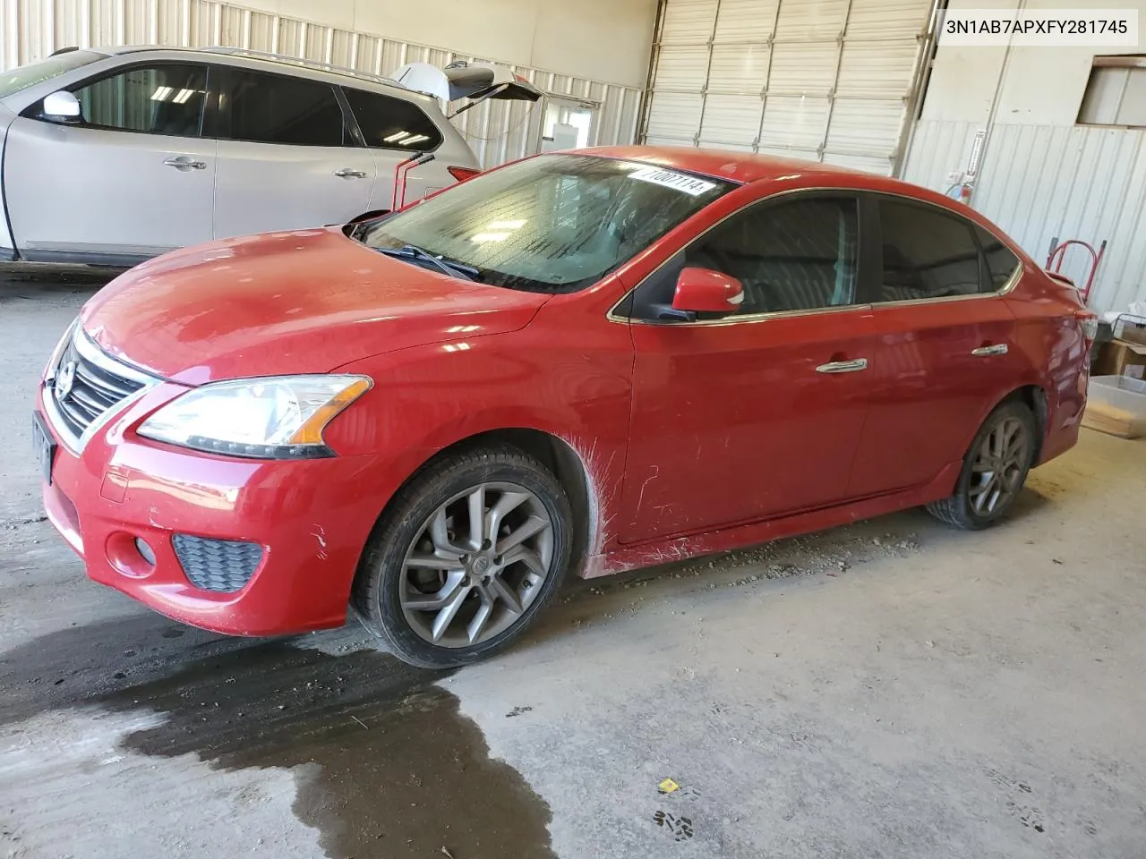 2015 Nissan Sentra S VIN: 3N1AB7APXFY281745 Lot: 71007114