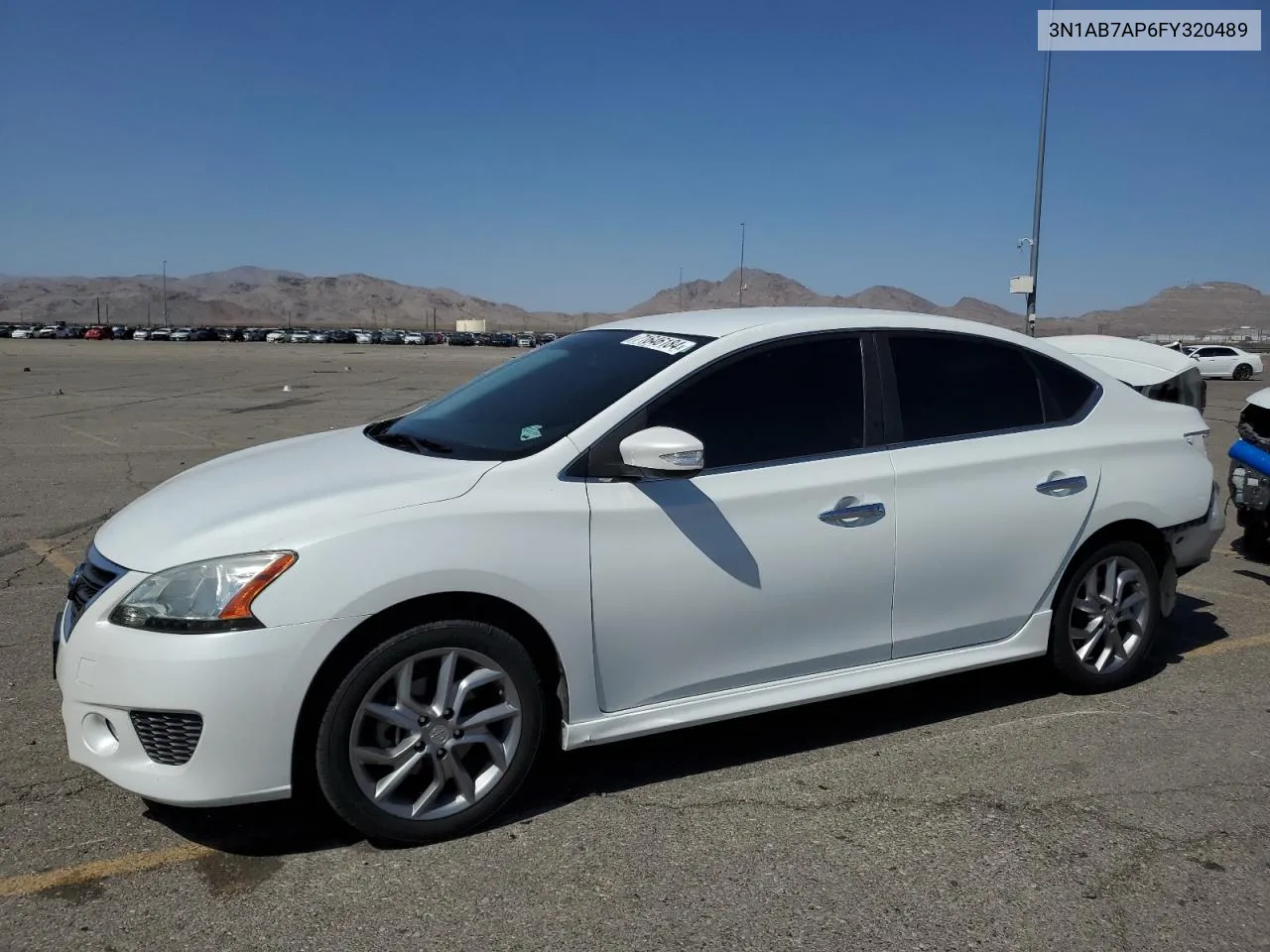 2015 Nissan Sentra S VIN: 3N1AB7AP6FY320489 Lot: 71646184