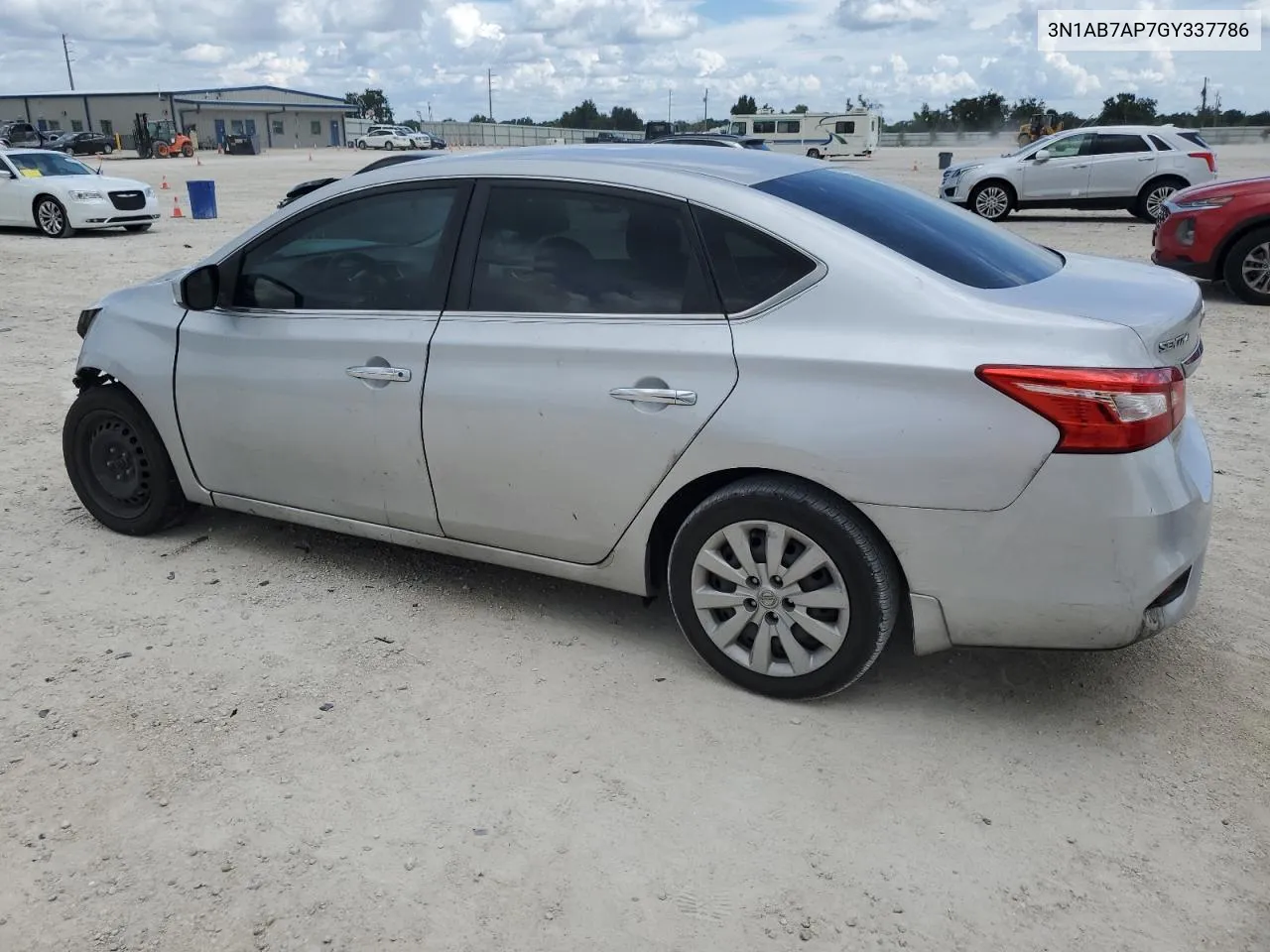 2016 Nissan Sentra S VIN: 3N1AB7AP7GY337786 Lot: 68079304