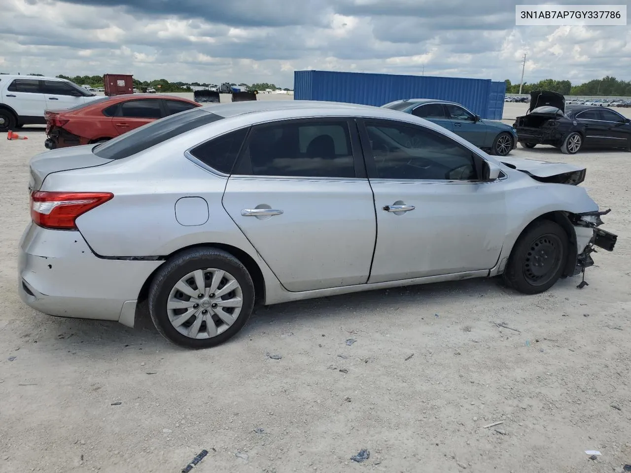 2016 Nissan Sentra S VIN: 3N1AB7AP7GY337786 Lot: 68079304