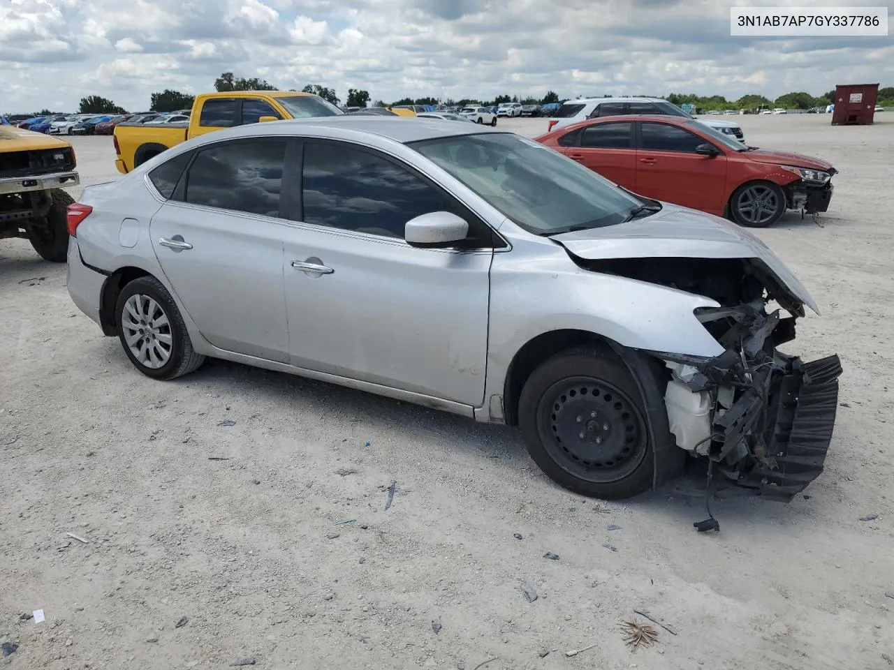 3N1AB7AP7GY337786 2016 Nissan Sentra S