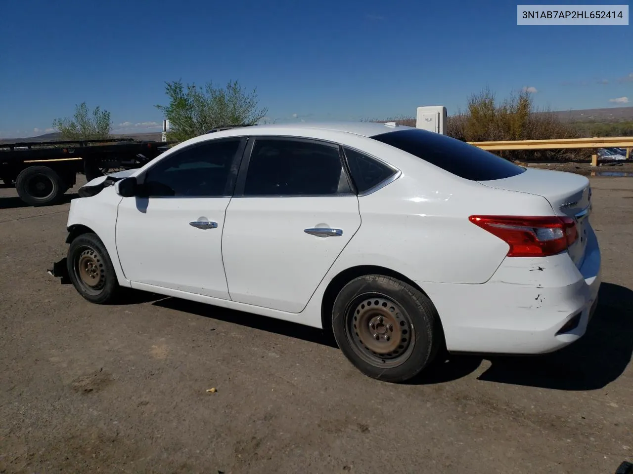 3N1AB7AP2HL652414 2017 Nissan Sentra S