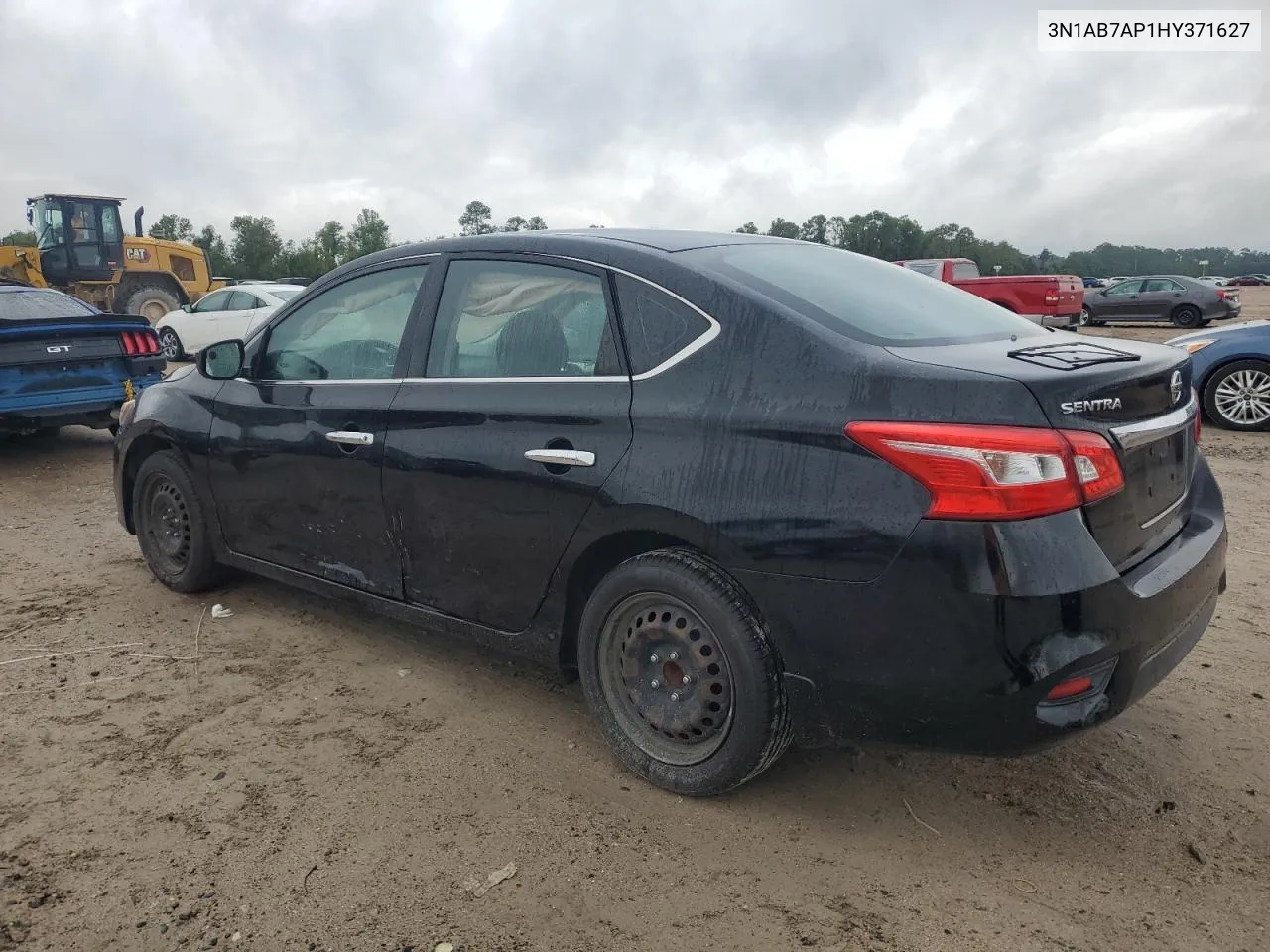 2017 Nissan Sentra S VIN: 3N1AB7AP1HY371627 Lot: 70854724