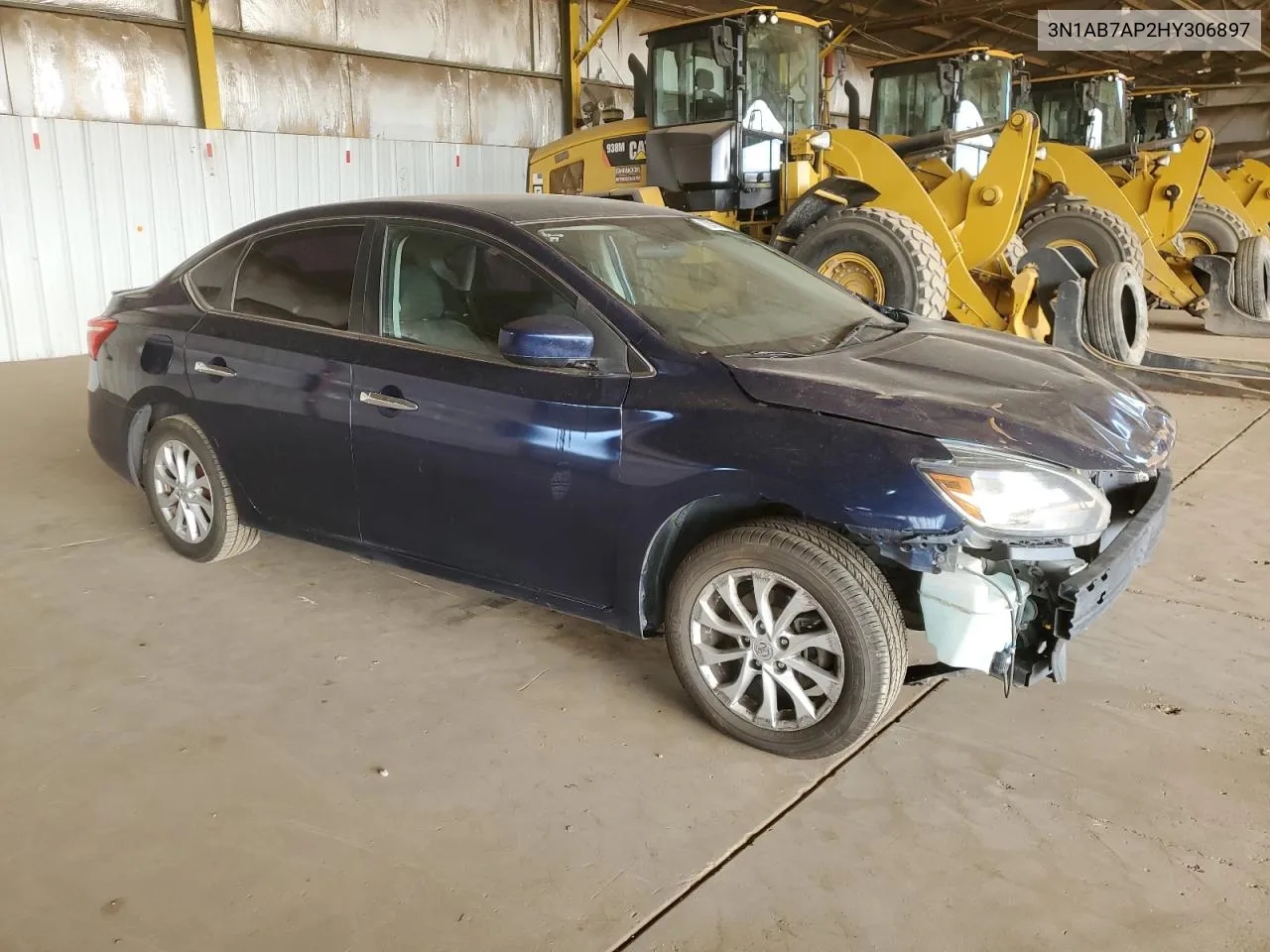 2017 Nissan Sentra S VIN: 3N1AB7AP2HY306897 Lot: 72421734