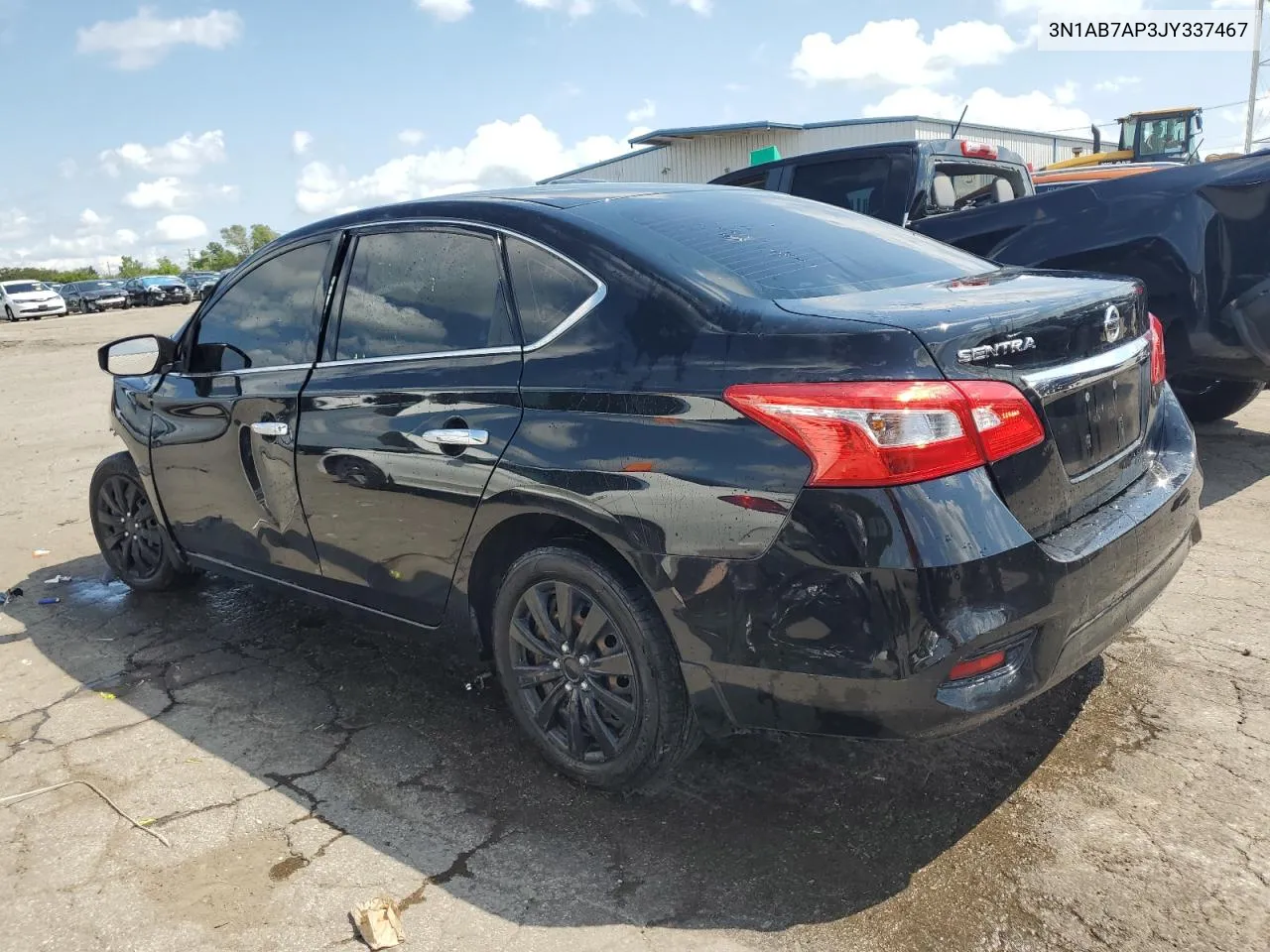 2018 Nissan Sentra S VIN: 3N1AB7AP3JY337467 Lot: 67576104