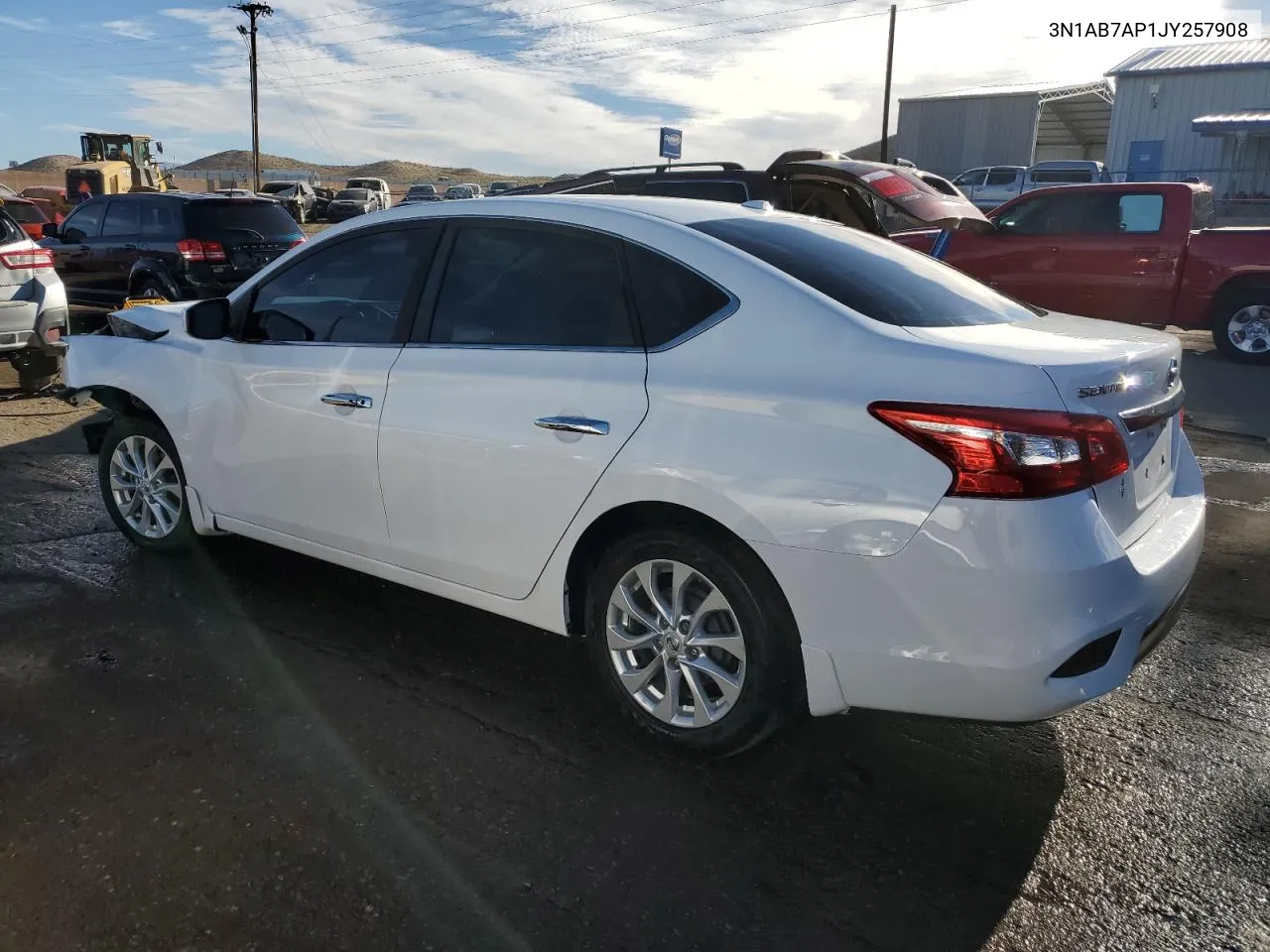 3N1AB7AP1JY257908 2018 Nissan Sentra S