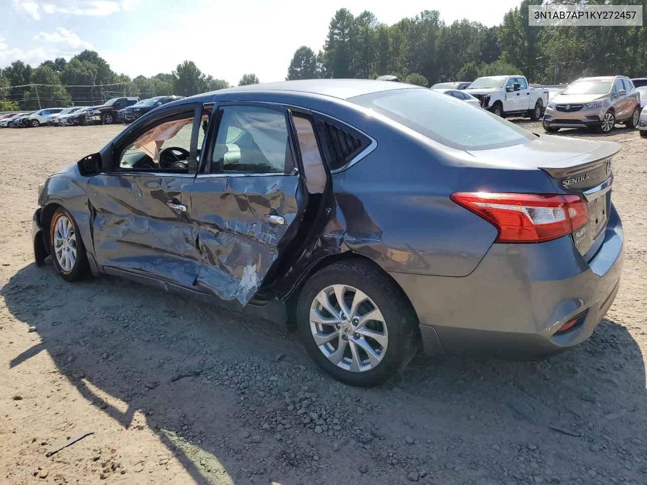 3N1AB7AP1KY272457 2019 Nissan Sentra S