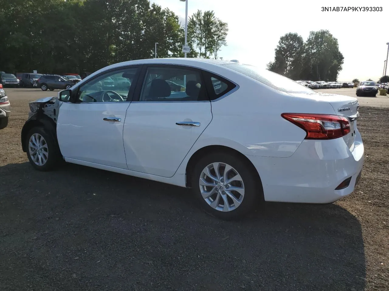 2019 Nissan Sentra S VIN: 3N1AB7AP9KY393303 Lot: 69407764