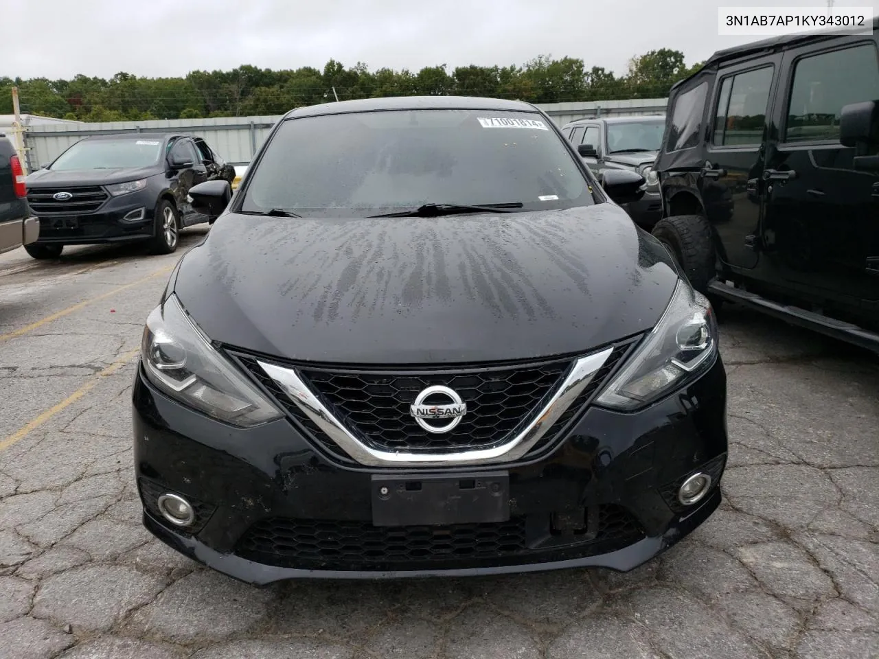 3N1AB7AP1KY343012 2019 Nissan Sentra S