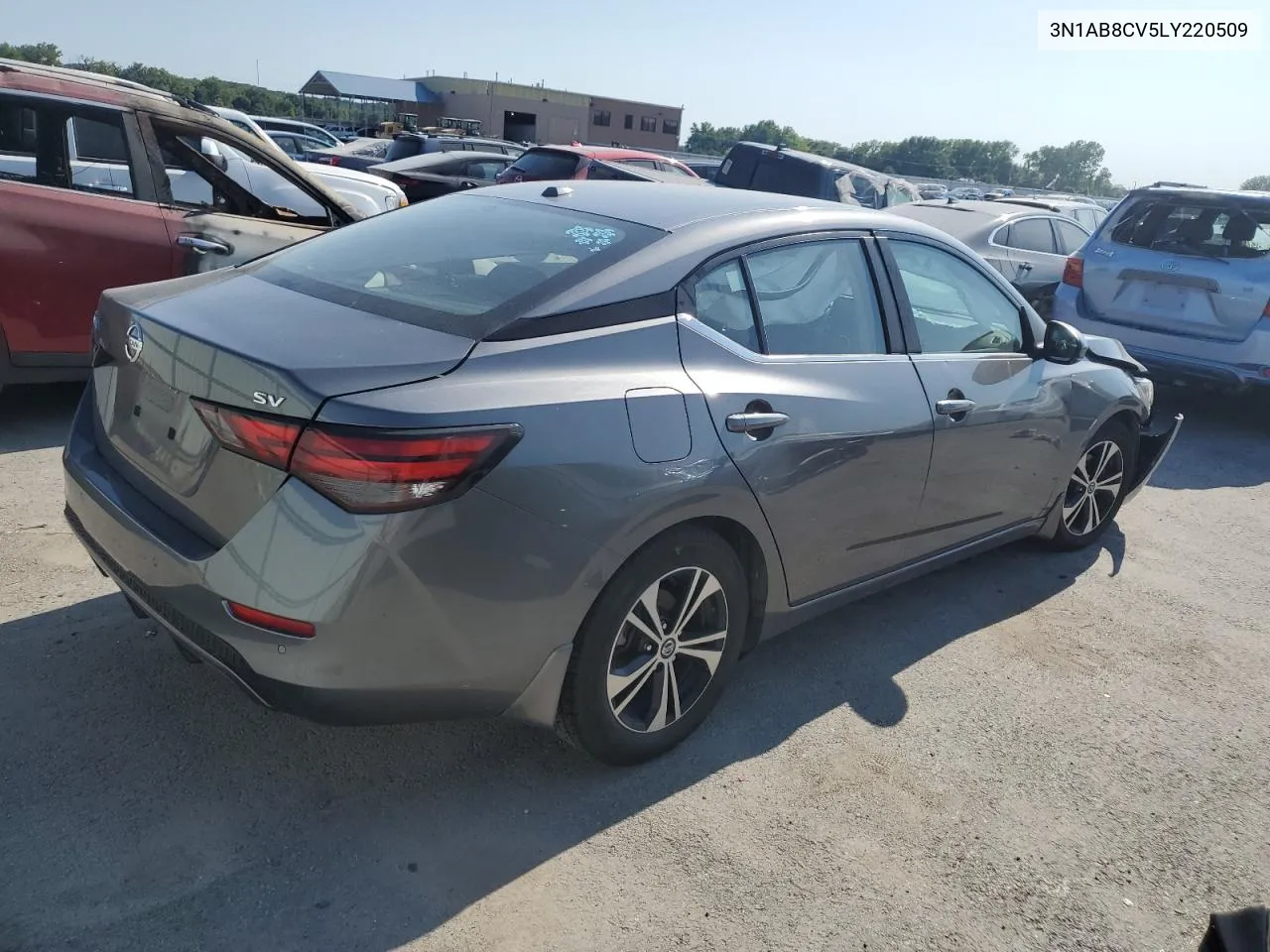 2020 Nissan Sentra Sv VIN: 3N1AB8CV5LY220509 Lot: 66126244