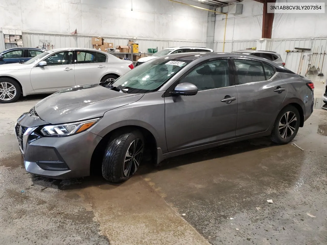 2020 Nissan Sentra Sv VIN: 3N1AB8CV3LY207354 Lot: 69191534