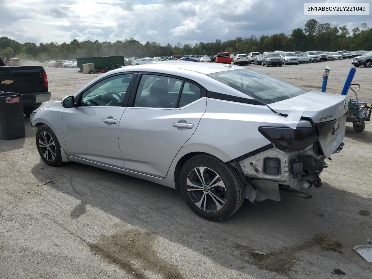 2020 Nissan Sentra Sv VIN: 3N1AB8CV2LY221049 Lot: 72314064