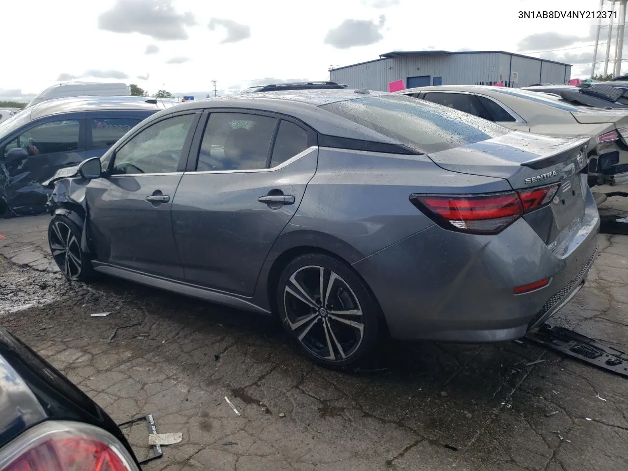 2022 Nissan Sentra Sr VIN: 3N1AB8DV4NY212371 Lot: 67209694