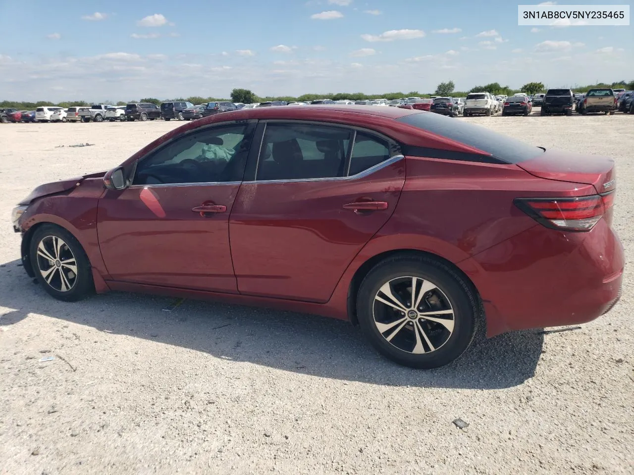 3N1AB8CV5NY235465 2022 Nissan Sentra Sv