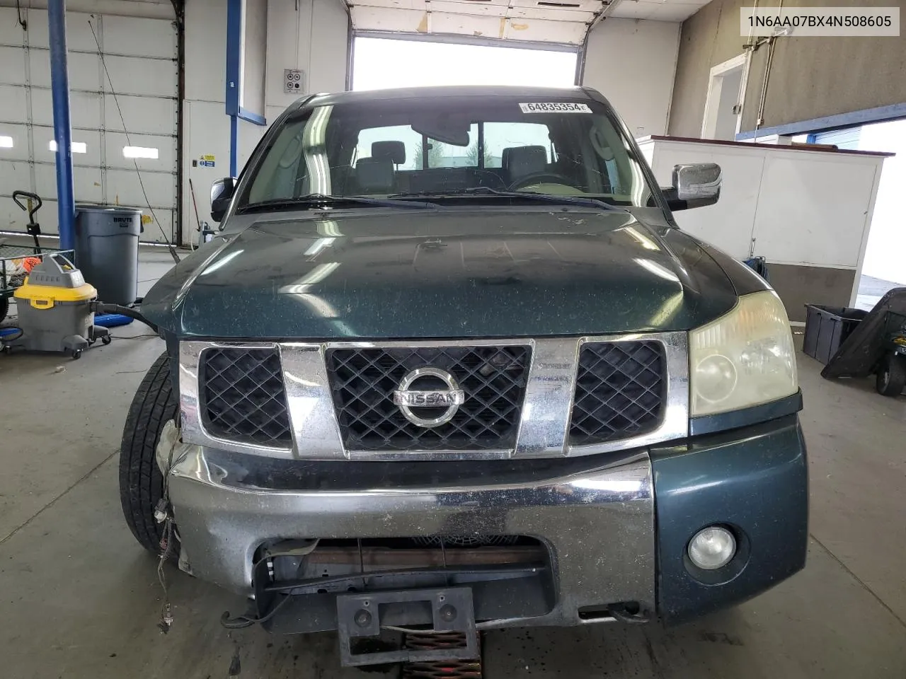 2004 Nissan Titan Xe VIN: 1N6AA07BX4N508605 Lot: 64835354