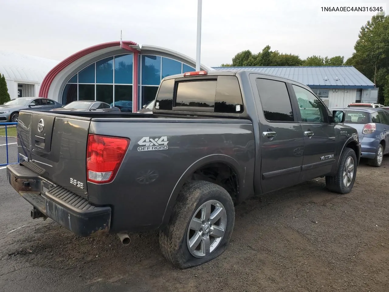 1N6AA0EC4AN316345 2010 Nissan Titan Xe