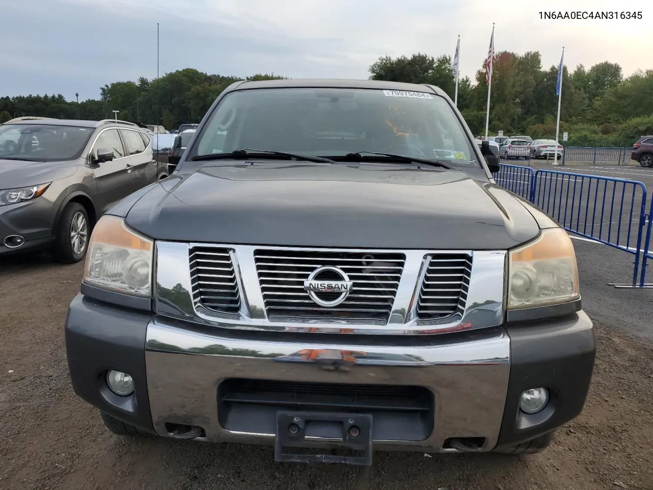 1N6AA0EC4AN316345 2010 Nissan Titan Xe