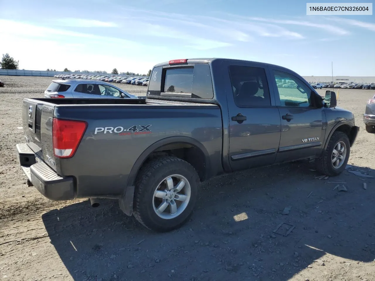 1N6BA0EC7CN326004 2012 Nissan Titan S