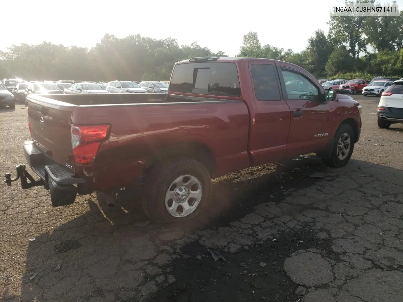 2017 Nissan Titan S VIN: 1N6AA1CJ3HN571411 Lot: 69188144