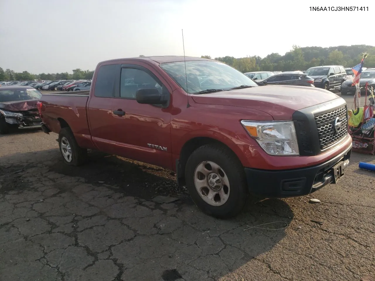 2017 Nissan Titan S VIN: 1N6AA1CJ3HN571411 Lot: 69188144