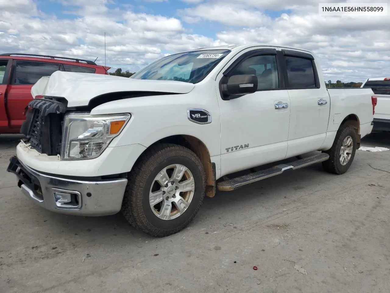 2017 Nissan Titan Sv VIN: 1N6AA1E56HN558099 Lot: 71065734