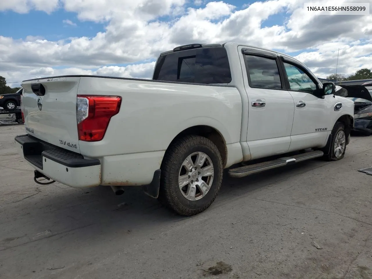 2017 Nissan Titan Sv VIN: 1N6AA1E56HN558099 Lot: 71065734