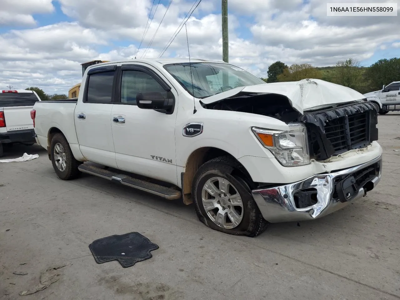 2017 Nissan Titan Sv VIN: 1N6AA1E56HN558099 Lot: 71065734