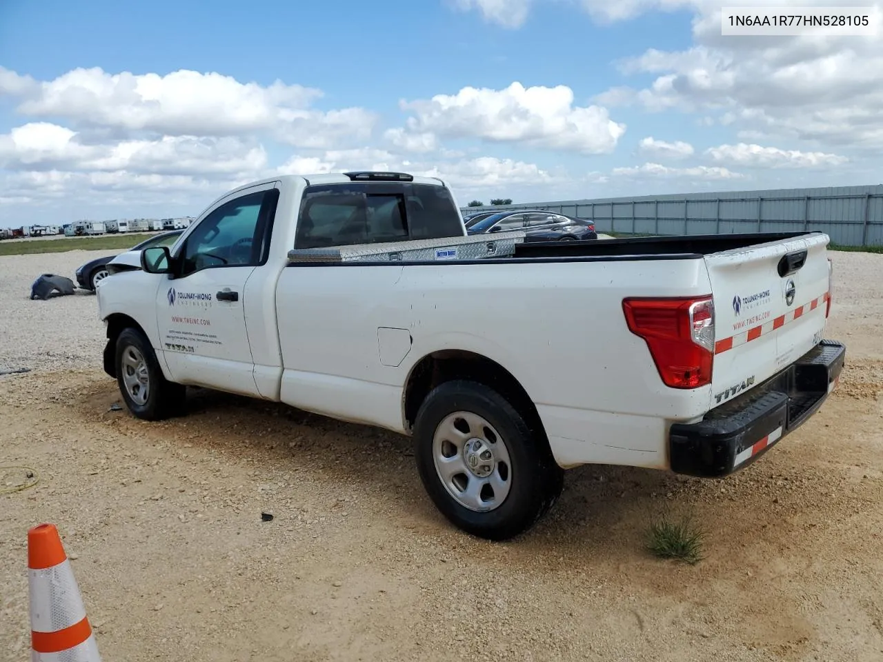 2017 Nissan Titan S VIN: 1N6AA1R77HN528105 Lot: 71658154