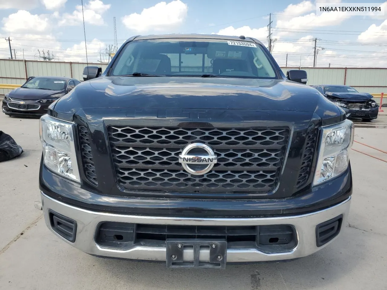 2019 Nissan Titan S VIN: 1N6AA1EKXKN511994 Lot: 72153594