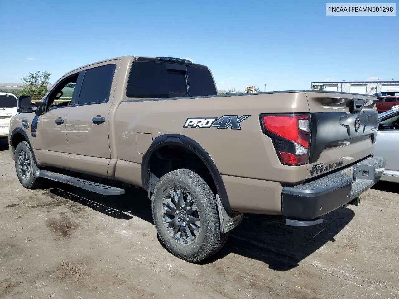 2021 Nissan Titan Xd Sv VIN: 1N6AA1FB4MN501298 Lot: 71306324