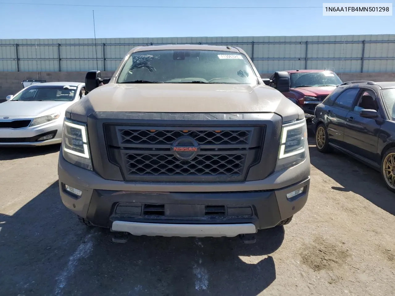 2021 Nissan Titan Xd Sv VIN: 1N6AA1FB4MN501298 Lot: 71306324