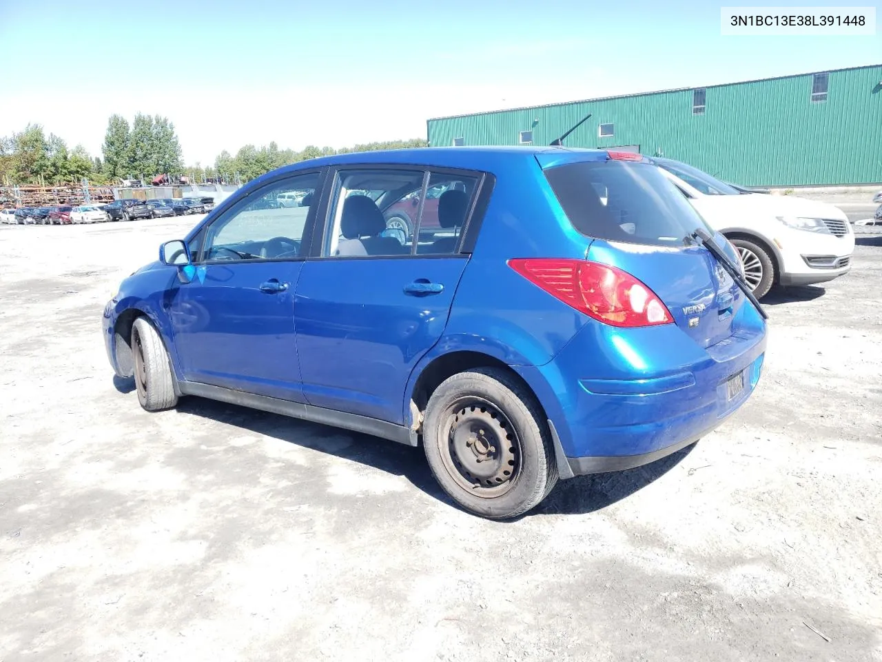 3N1BC13E38L391448 2008 Nissan Versa S