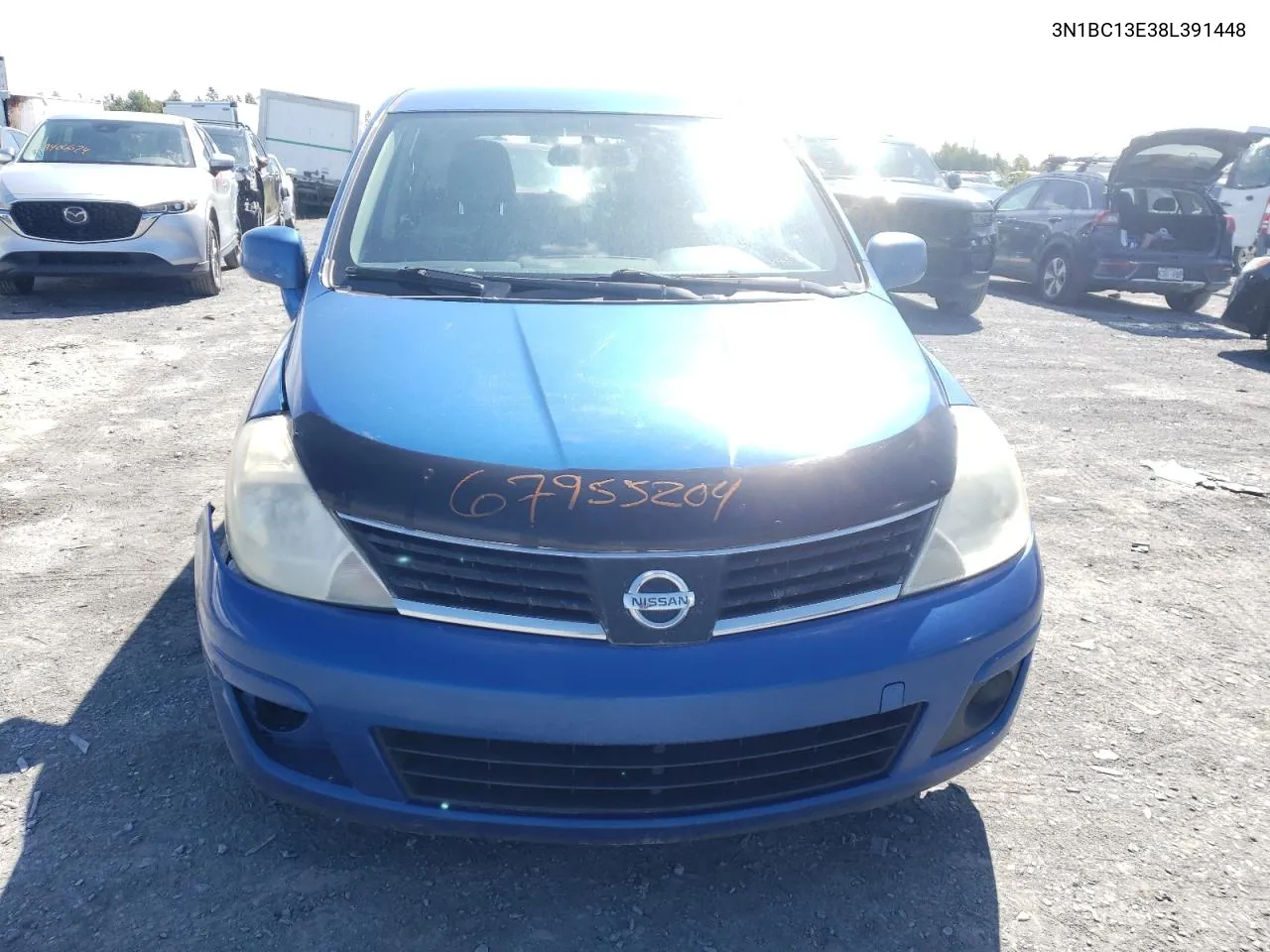 3N1BC13E38L391448 2008 Nissan Versa S